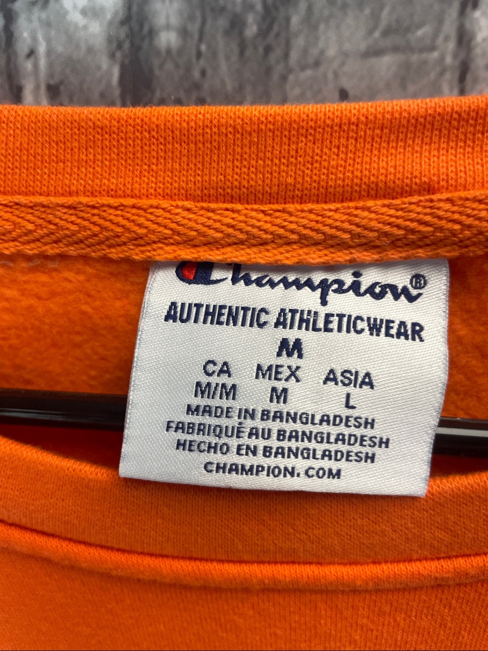Clemson Tigers
Champion Orange Athletic Crewneck with Logo Tag - Picture 3 of 6